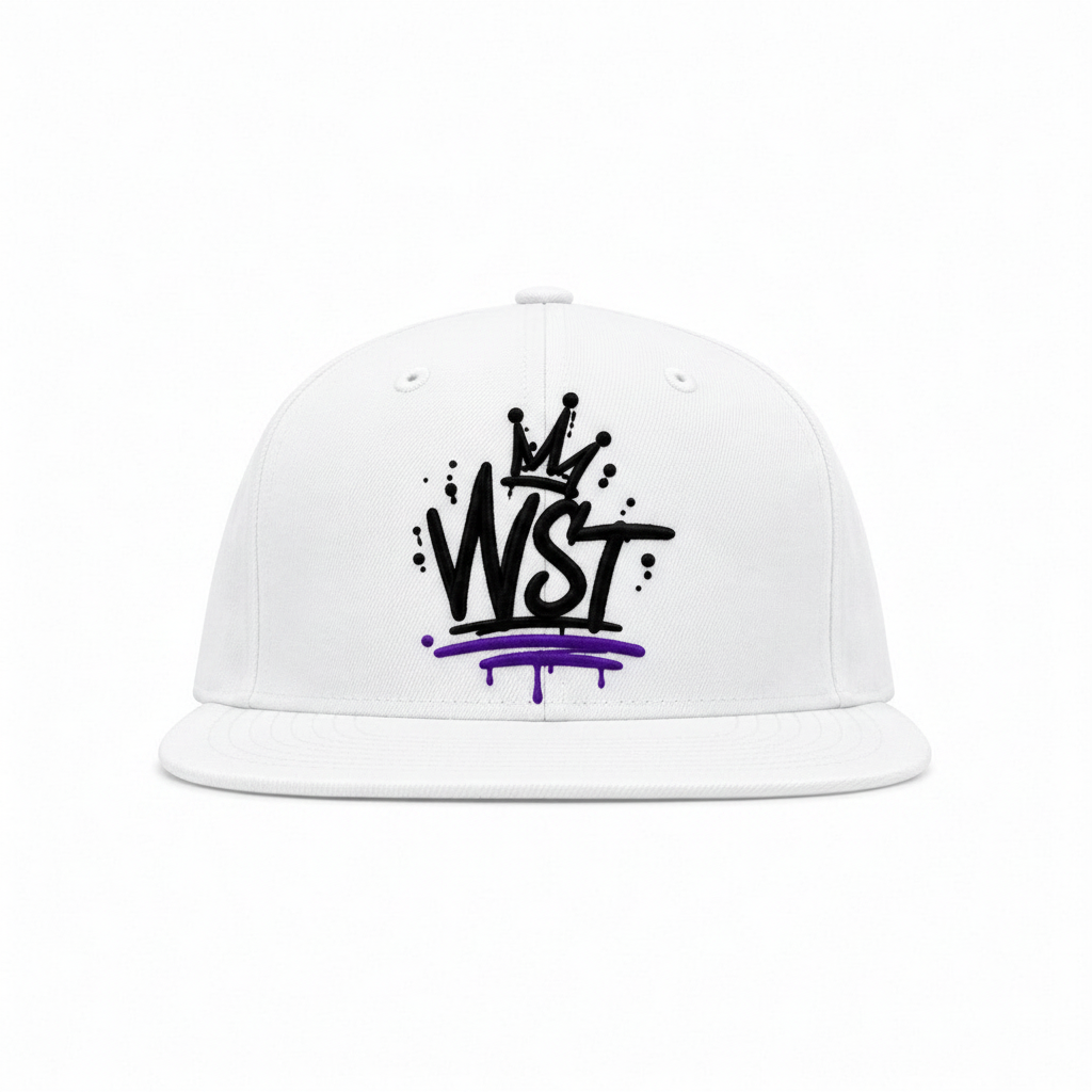 Graffiti Crown Hat